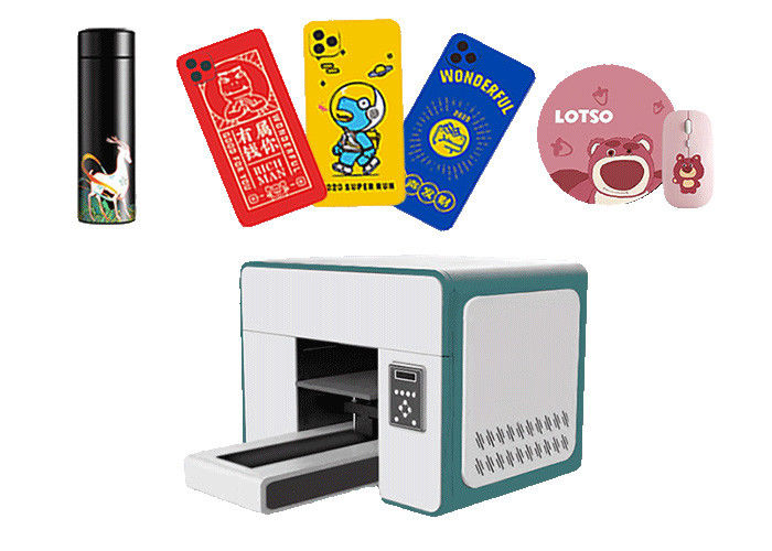 چاپگر 1400dpi UV A3 دو سر تخت تخت چاپگر UV برای قلم گلف بطری شیشه ای