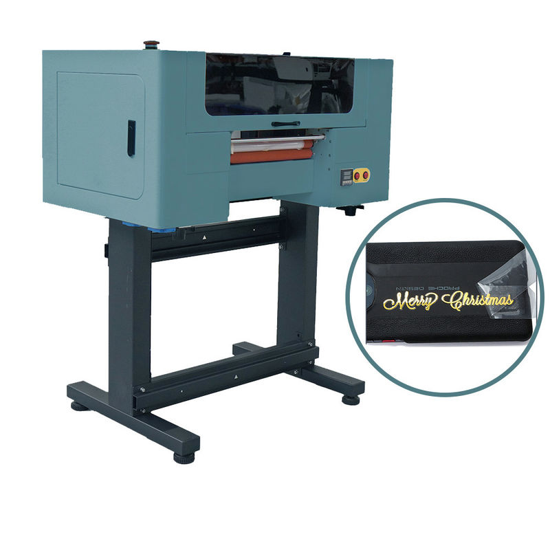 CMYK W V DTF چاپگر جوهرافشان برچسب برچسب چاپگر UV با سر F1080 XP600