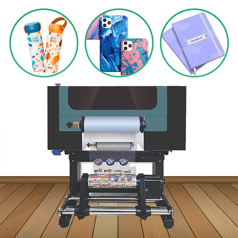 چاپگر 30 سانتی متری UV Dtf Xp600 سر UV Dtf رول تا رول