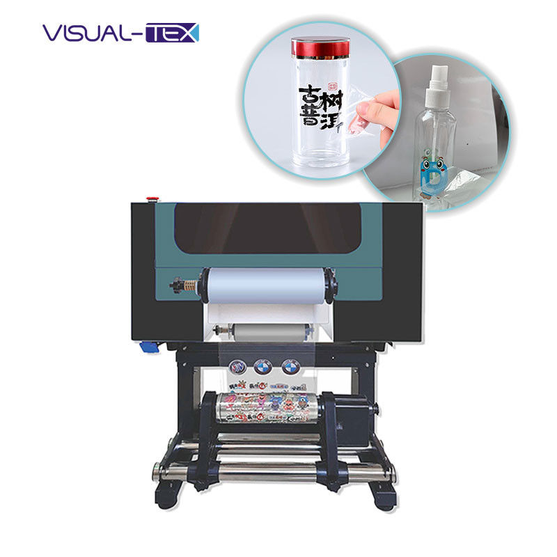 چاپگر 60Cm DTF UV فیلم 3D A3 رول تا رول مستقیم به فیلم چاپگر UV