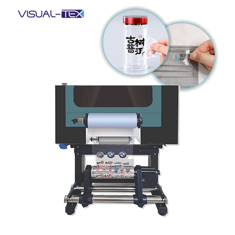 چاپگر اتوماتیک لایه بندی UV DTF چاپگر 3D A3 دیجیتال جوهر آمیزی چاپگر flatbed UV برای فیلم A / B