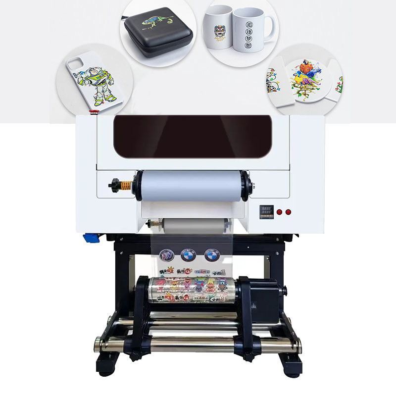 چاپگر برچسب کریستالی 30 سانتی متر UV DTF 2 در 1 ماشین با دو سر XP600