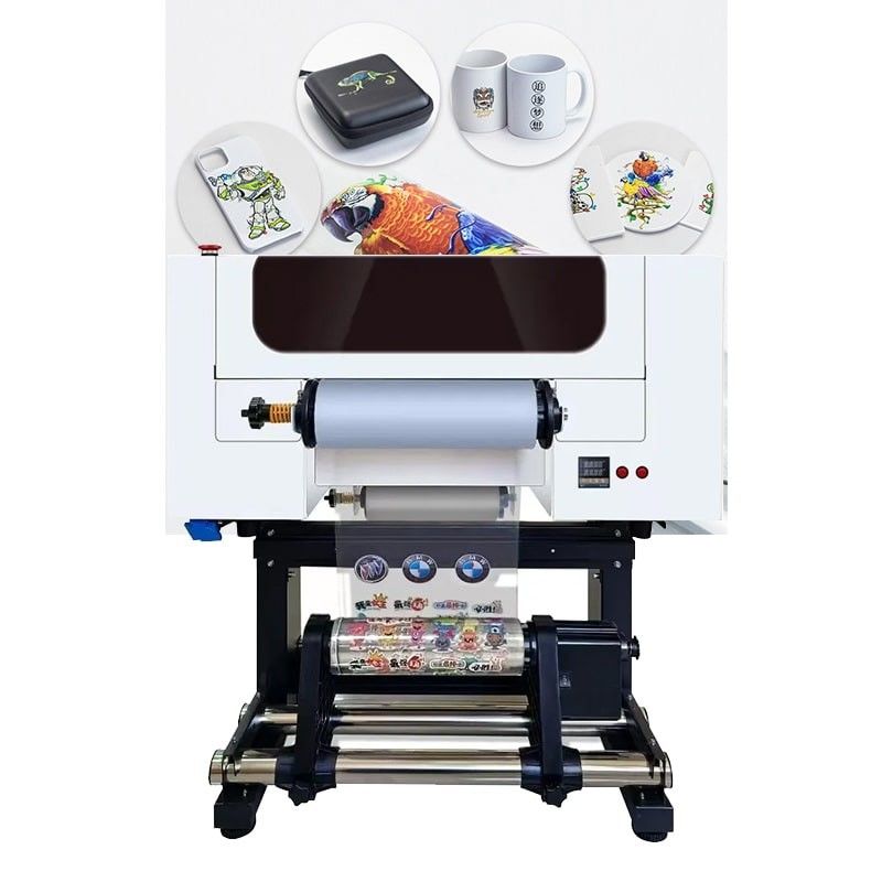 AB Film Printing Solution چاپگر UV DTF در چاپ برچسب های کوچک