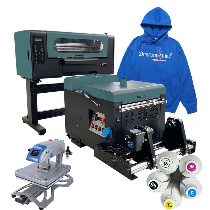 چاپگر Direct to Film VT-300 A3 DTF با رنگ های CMYK + W برای کاربردهای نساجی
