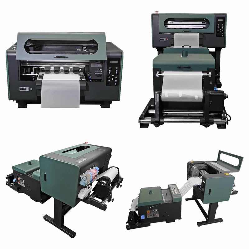 چاپگر Direct to Film VT-300 A3 DTF با رنگ های CMYK + W برای کاربردهای نساجی