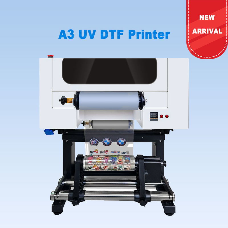A3 UV DTF Printer 30cm UV DTF Printer ماشین چاپ تی شرت مستقیم به پرینتر فیلم