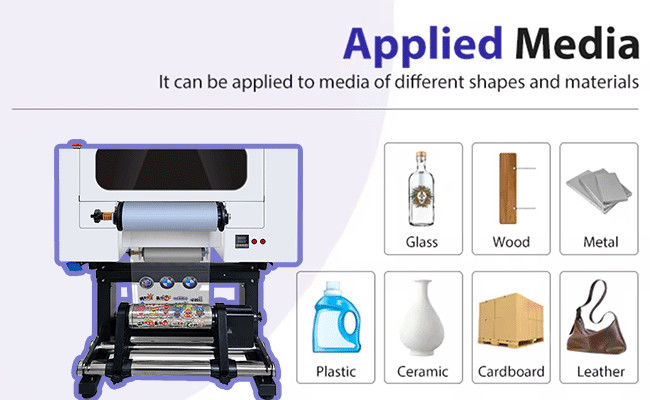 AB Film Printing Solution چاپگر UV DTF در چاپ برچسب های کوچک