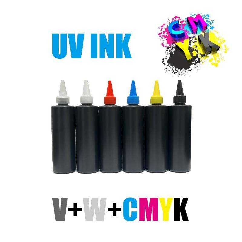جوهر UV Curable Ink Hard Soft LED UV Ink برای اپسون I3200 XP600 DX4 DX5 DX7