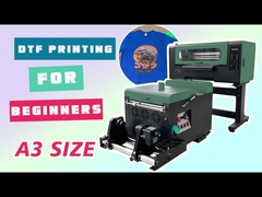 دستگاه چاپ DTF 30cm دستگاه انتقال DTF XP600 سر عرض 300mm