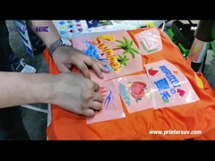 کل فرآیند چاپ و چاپ تی شرت با چاپگر DTF 30CM