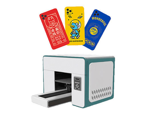 دستگاه چاپ دیجیتال 30 سانتی متر سایز A3 چاپگر 3D تخت تخت UV برای پلاستیک آکریلیک PVC