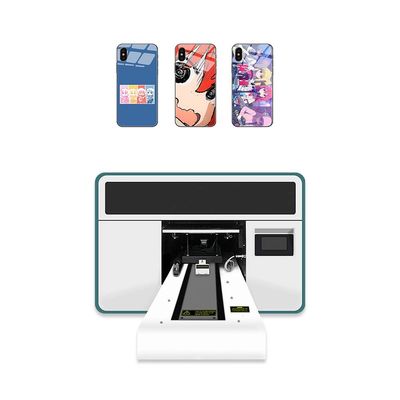 8 رنگ A3 اندازه UV چاپگر تخت تخت شیشه ای مکعب دیجیتال UV چاپگر 3D