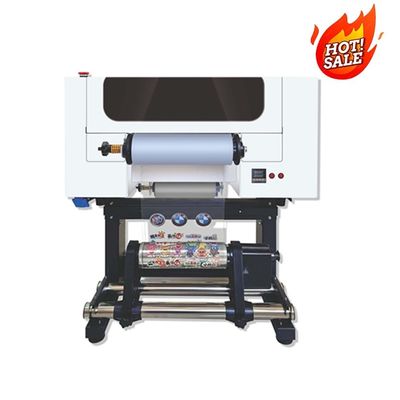 خنک کننده هوا 95 کیلوگرم چاپگر UV DTF با مصرف جوهر 20 میلی لیتر / متر مربع