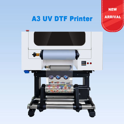 A3 UV DTF Printer 30cm UV DTF Printer ماشین چاپ تی شرت مستقیم به پرینتر فیلم