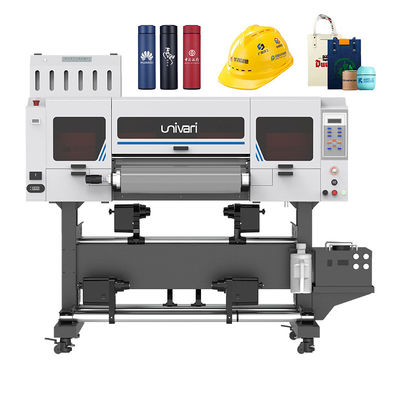 A2 A3 دیجیتال 60cm DTF برچسب چاپگر UV چاپگر فلزی شیشه ای با سر 13200 U1